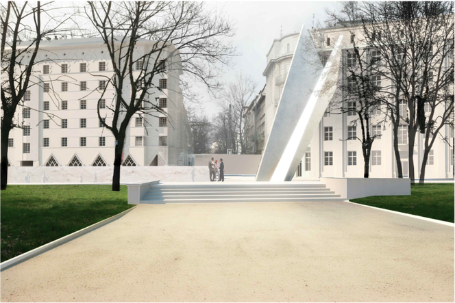Kraków: Tak ma wyglądać pomnik Orła Białego na placu Inwalidów [WIZUALIZACJE, AUDIO]