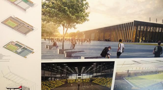 Wiemy jak może wyglądać nowy stadion GKS-u Katowice! [WIZUALIZACJE]