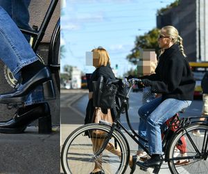 Katarzyna Warnke na giga obcasach łamie przepisy