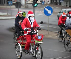 Mikołajowa Masa Rowerowa w Gorzowie