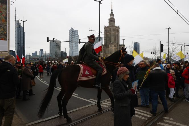 Narodowy Marsz Papieski w Warszawie