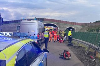Wracali z wakacji. Groźny wypadek na S5 koło Leszna [ZDJĘCIA]