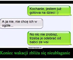 Memy o szkole i końcu wakacji