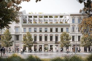 Odbudowa Pałacu Saskiego według WXCA