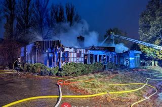 Kraków. Pożar przy ul. Zawiłej