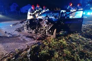 W groźnym wypadku drogowym w Lelkowie „otarli  się” o śmierć
