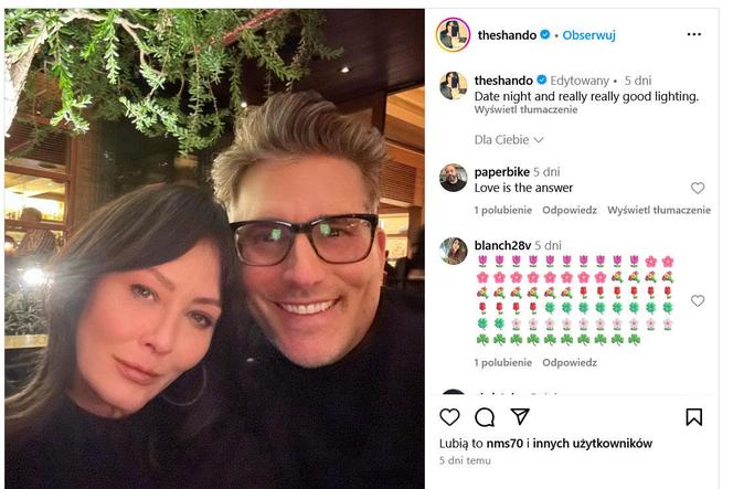 Shannen Doherty ma przerzuty do kości i jest stanie terminalym. Pokazała, jak teraz wygląda