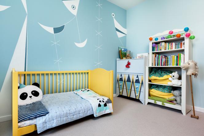 Kolorowe pokoje dziecięce: nowoczesna wersja stylu marynistycznego