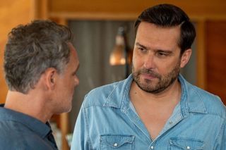 Barwy szczęścia odc. 3125. Lekarz Karol Czubak (Jan Wieczorkowski), Damian (Michał Lesień-Głowacki)