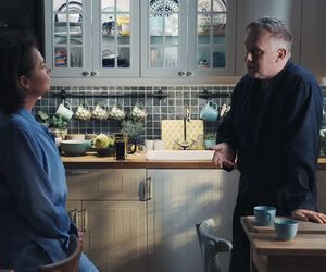 M jak miłość odc. 1889. Marysia (Małgorzata Pieńkowska), Artur Rogowski (Robert Moskwa)