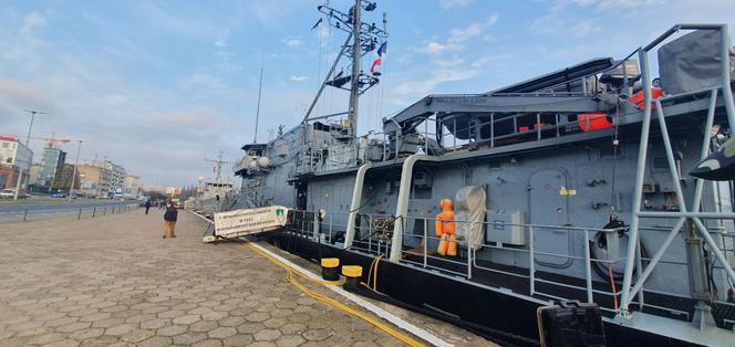 Okręty NATO zacumowały w Szczecinie