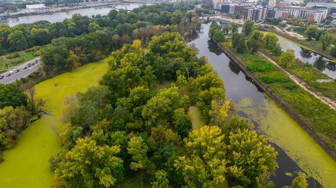 Port Praski - widok z drona, wrzesień 2024