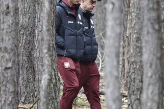 Polska - Holandia. Piłkarze poszli do lasu