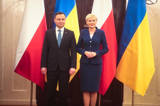 Agata Duda i Andrzej Duda