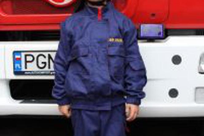 Najmłodszy strażak ochotnik