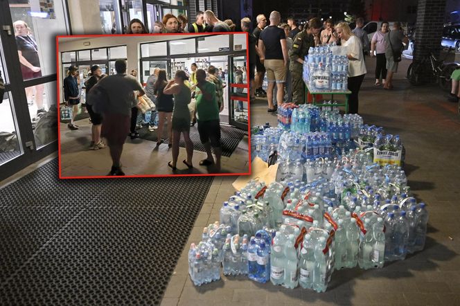 Pożar w Ząbkach. Tłumy wykupują artykuły pierwszej potrzeby