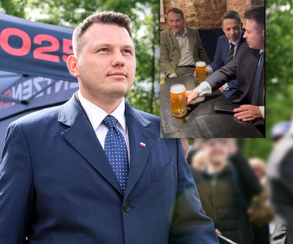Mentzen tłumaczy się z piwa z Trzaskowskim