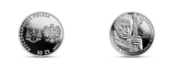 Monety okolicznościowe w 2021 r. Beatyfikacja Kardynała Stefana Wyszyńskiego 
