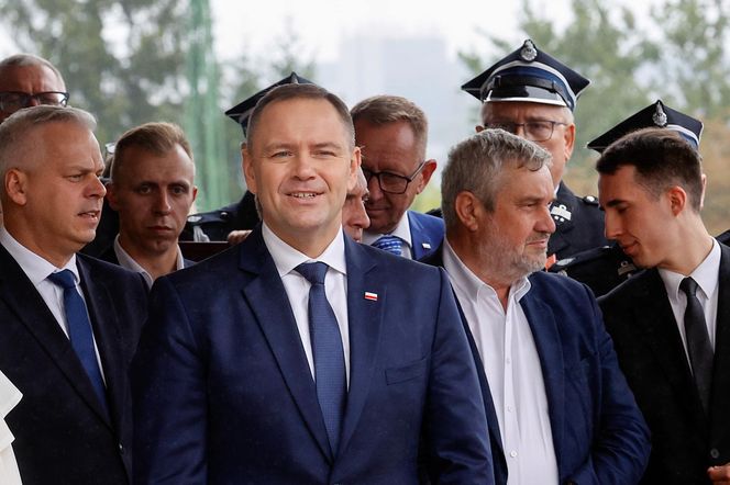 Prezydent na dożynkach.