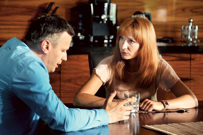M jak MIŁOŚĆ. Grzegorz (Wojciech Majchrzak), Agnieszka (Magdalena Walach)