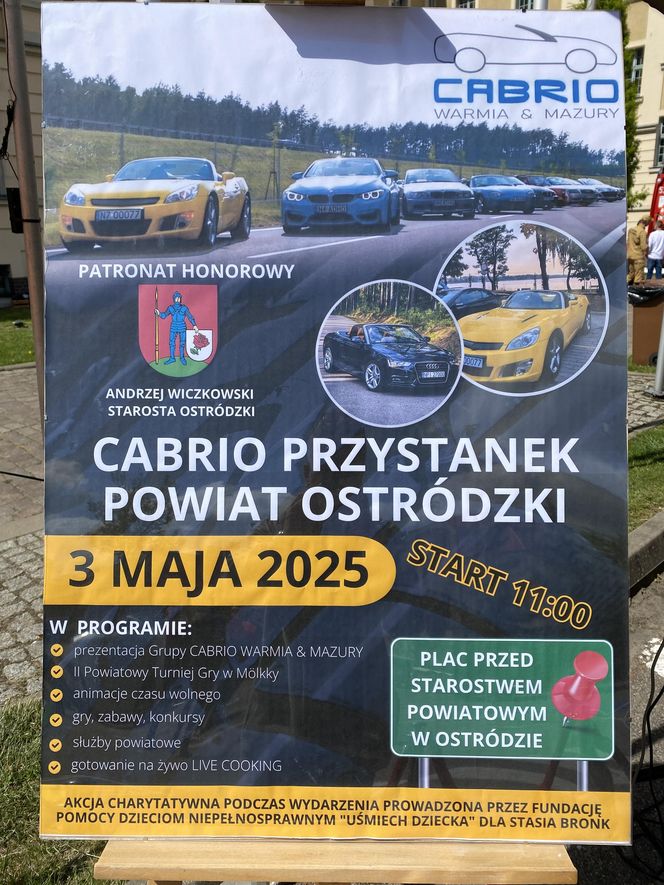 Przystanek Cabrio Powiat Ostródzki