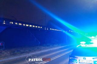 Potrącenie na torowisku w Krakowie