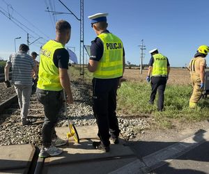 Śmiertelny wypadek na torach w Szczytnikach Czerniejewskich