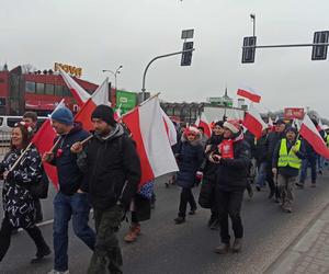 Rolnicy w Lublinie rozpoczęli przemarsz. Mamy zdjęcia!