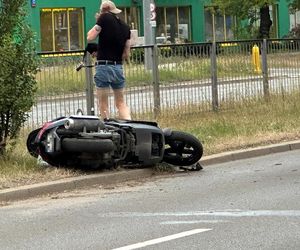 Wypadek w al. Solidarności 