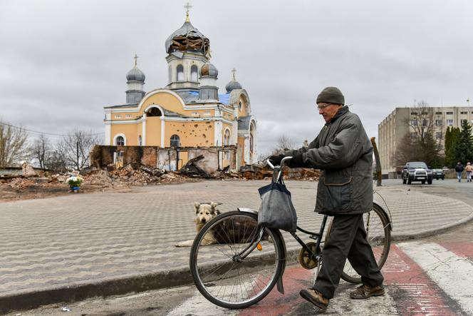 Wojna na Ukrainie. Zniszczona cerkiew w powiecie żytomierskim 