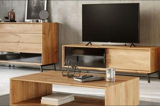 Meble z drewna do salonu. Jakie wybrać? Zobacz inspiracje