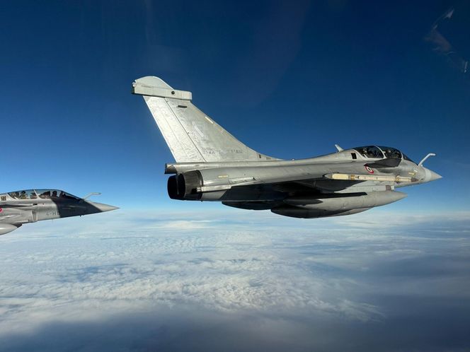 Francuzi w drodze na Baltic Air Policing