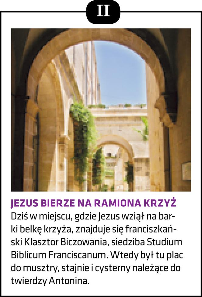 Tędy Jezus szedł na śmierć