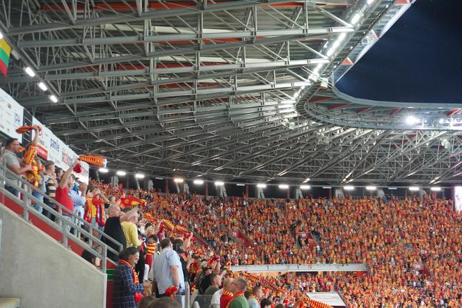 Jagiellonia-Poniewież. Liga Mistrzów i Eska Summer City na Stadionie Miejskim w Białymstoku