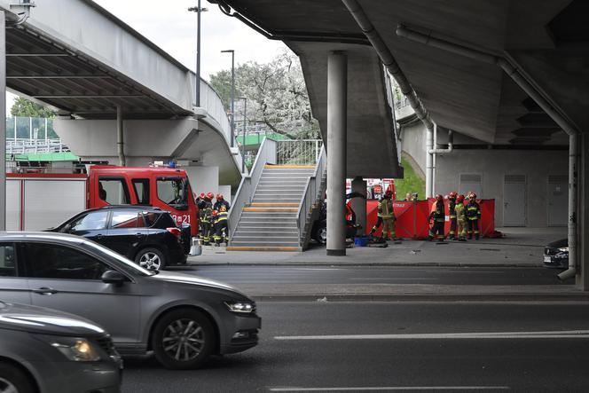Wypadek koło Wału Miedzyszyńskiego