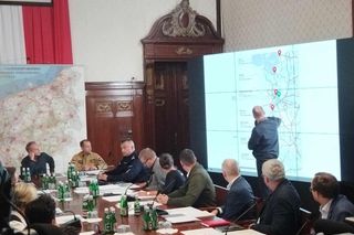 Sztab kryzysowy w Szczecinie
