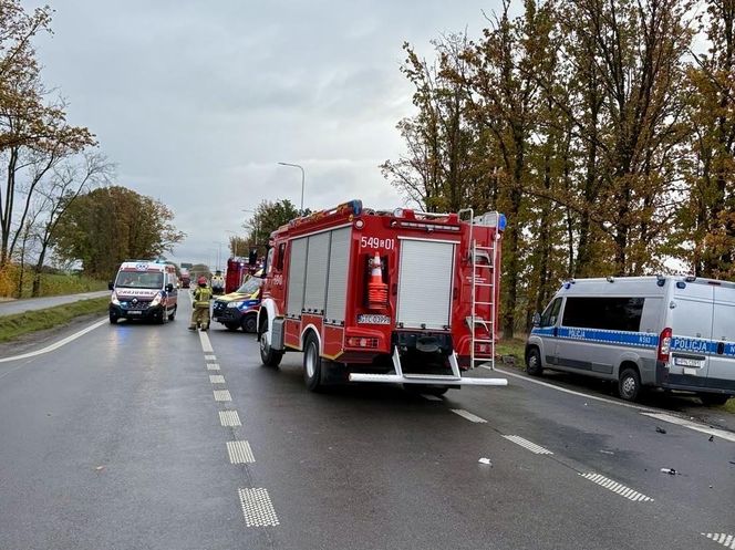 Wypadek w Baldowie. Nie żyje jedna osoba