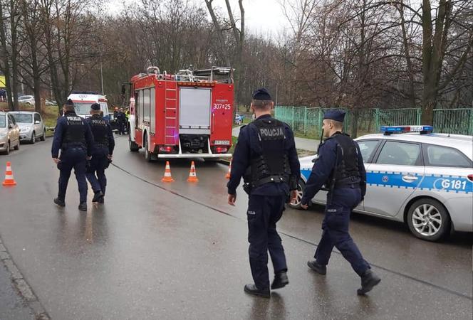 Wypadek w Krakowie