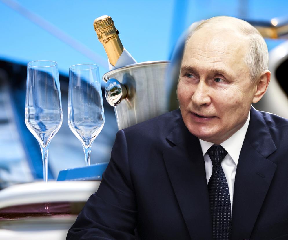 To TAM był Putin w czasie buntu Prigożyna. Trudno uwierzyć, co robił! (pił szampana na prywatnym jachcie)
