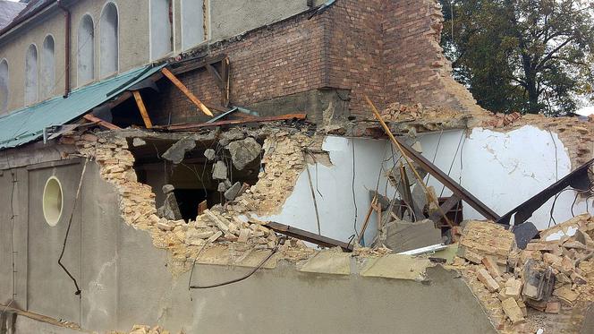 Rozbiórka kościoła św. Józefa Robotnika w Bytomiu