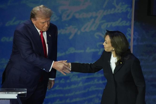 Debata prezydencka w USA. Kamala Harris i Donald Trump