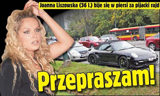 Wypadek Joanny Liszowskiej w 2014 roku