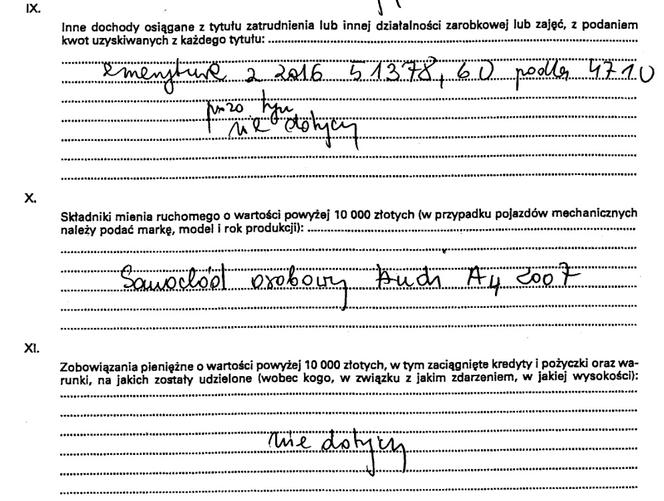 12 Skan oświadczenia majątkowego za 2016 rok Urszuli Krupy