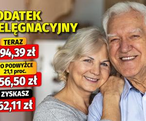 Dodatki emeryckie po waloryzacji 21,1 proc.