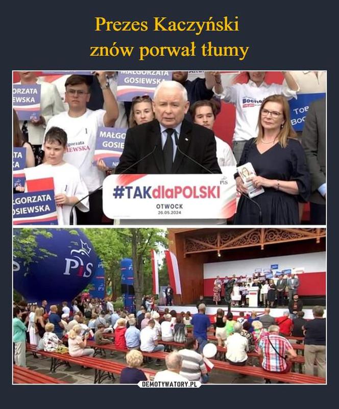 Najlepsze memy z okazji 75. urodzin Jarosława Kaczyńskiego. Te obrazki rozbawią cię do łez!