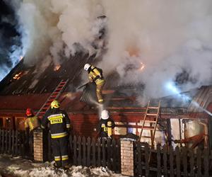 W Jaworzynce koło Istebnej spłonął dom