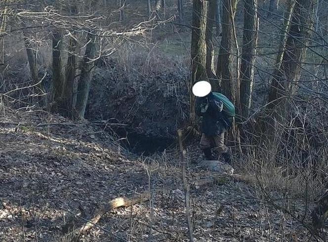 Kłusownik w Nadleśnictwie Skwierzyna