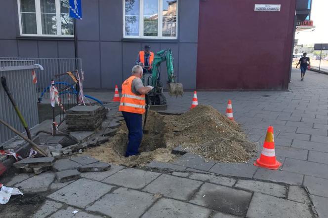 Przejście podziemne przy domu handlowym Jubilat