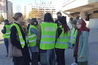 Młodzieżowy Strajk Klimatyczny na ulicach Katowic