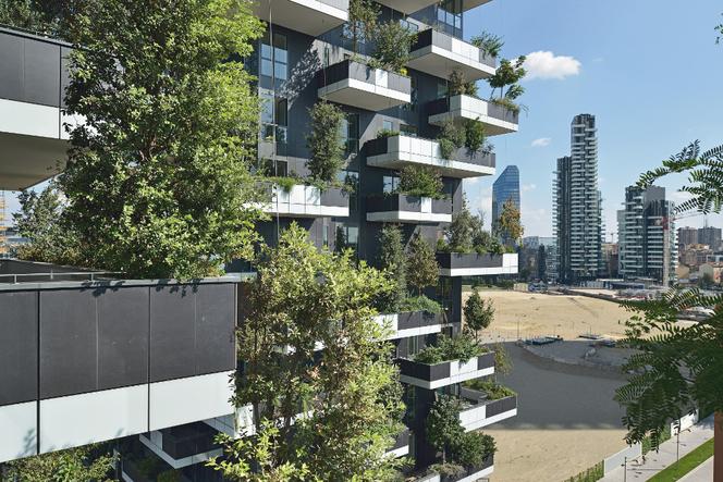 Wieżowce Bosco Verticale w Mediolanie